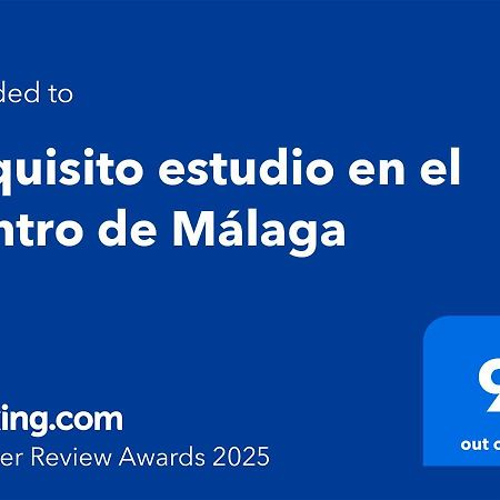 Exquisito Estudio En El Centro De Малага Екстериор снимка